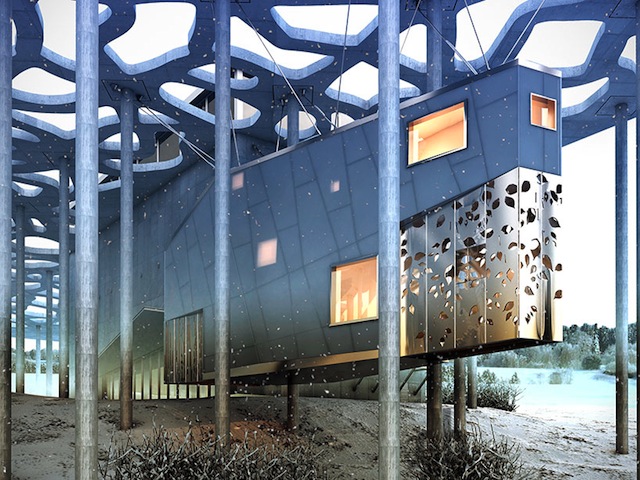 Blank Studio спроектировали дом для писателя (фото 1)