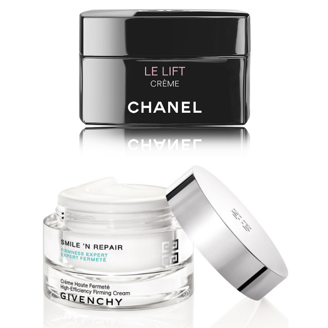 Дневной антивозрастной крем Le Lift Crème, Chanel; антивозрастной крем Smile'n Repair Firmness Expert, Givenchy В фокусе: "межсезонный" уход за кожей лица (фото 1)