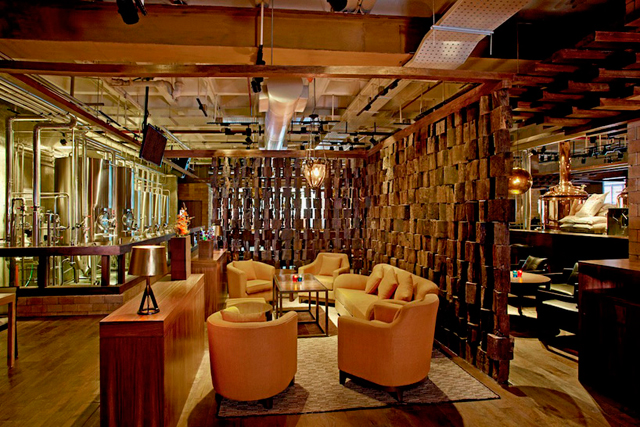 Ресторан-пивоварня "District 6" в индийском городе Бангалор (фото 3)