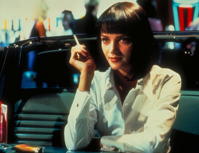 Бьюти-эволюция: Ума Турман (фото 6)