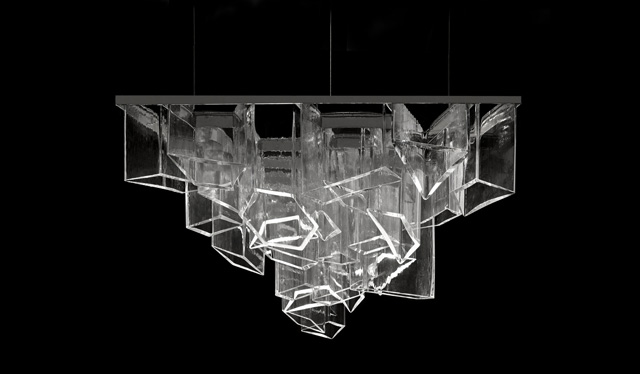 Люстра Даниэля Либескинда для чешского бренда Lasvit (фото 1)