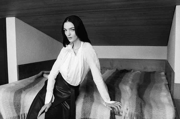 Mariacarla Boscono for Hermès Fall 2013