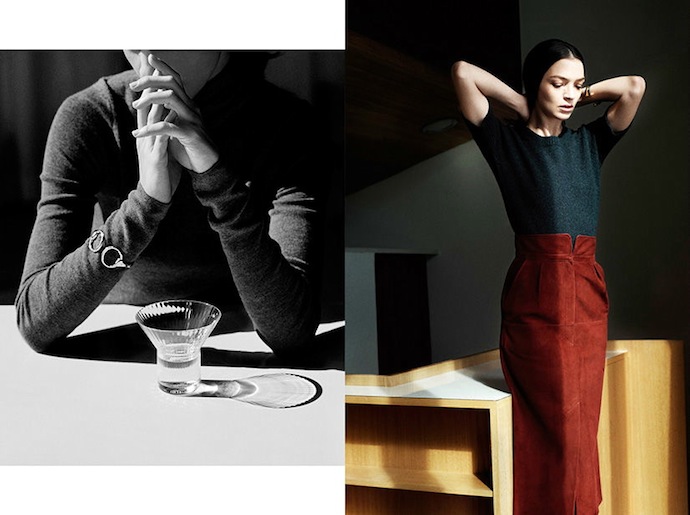 Mariacarla Boscono for Hermès Fall 2013
