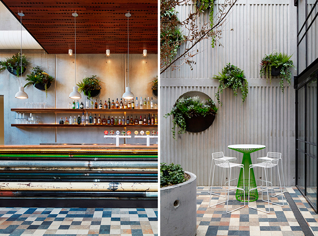 Prahran Hotel: ресторан из бетонных труб в Мельбурне (фото 5)