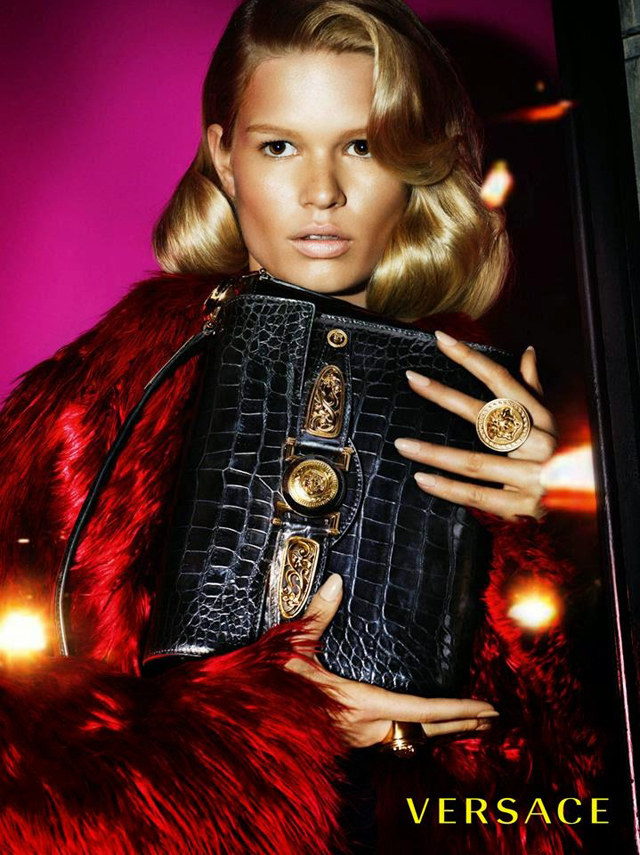 Рекламная кампания Versace, осень-зима 2014