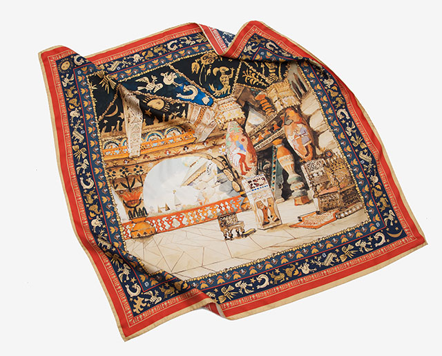 Виктор Васнецов «Палаты царя Берендея» Третьяковка в шелке: от Васнецова до Кандинского (фото 1)