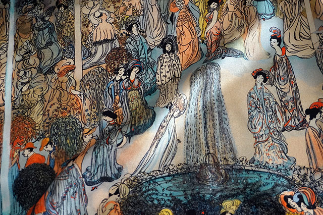 Георгий Якулов «Кафешантан» Третьяковка в шелке: от Васнецова до Кандинского (фото 2)