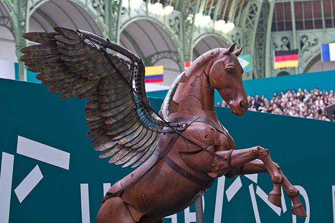 Скачки Saut Hermès в Париже (фото 1)