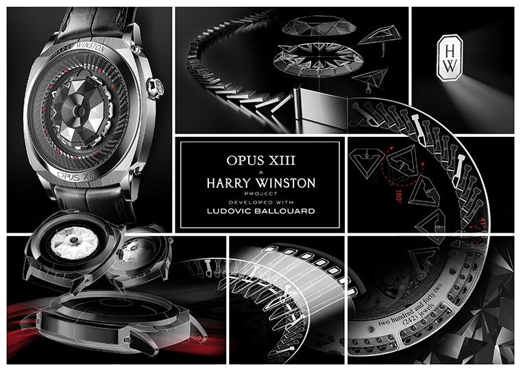 Людовик Баллоуард создал часы для Harry Winston (фото 1)