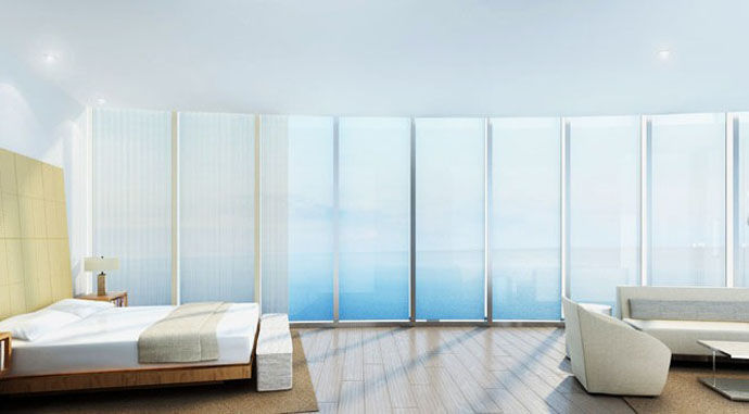 Ультрасовременная башня Porsche Design Tower в Майами (фото 14)