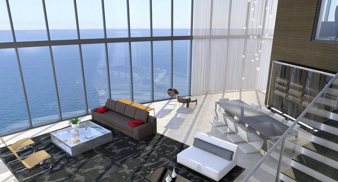 Ультрасовременная башня Porsche Design Tower в Майами (фото 13)