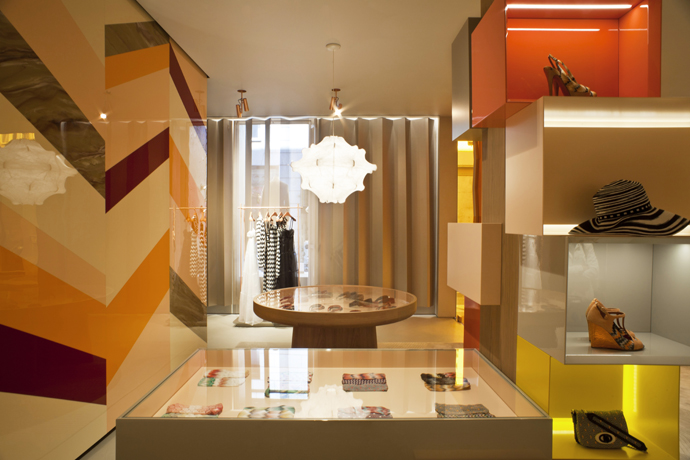 Обновленный дизайн бутика Missoni в Милане (фото 4)