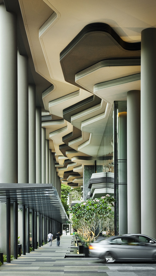 Чудеса дизайна: Отель Parkroyal в сердце Сингапура (фото 12)