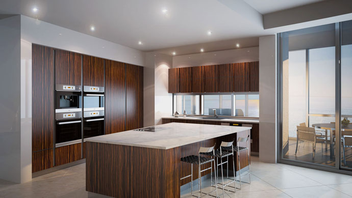 Ультрасовременная башня Porsche Design Tower в Майами (фото 1)