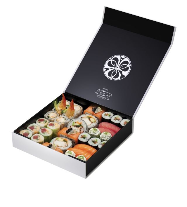 Кейт Мосс разработала дизайн коробочек для Sushi Shop (фото 1)