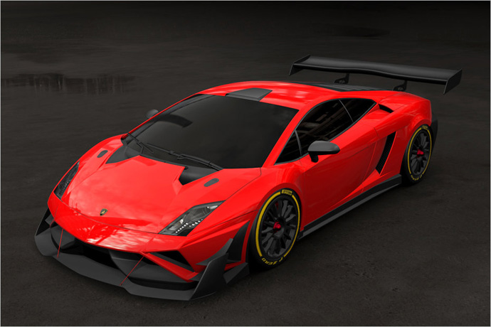 Новый Lamborghini Gallardo GT3 FL2 (фото 1)