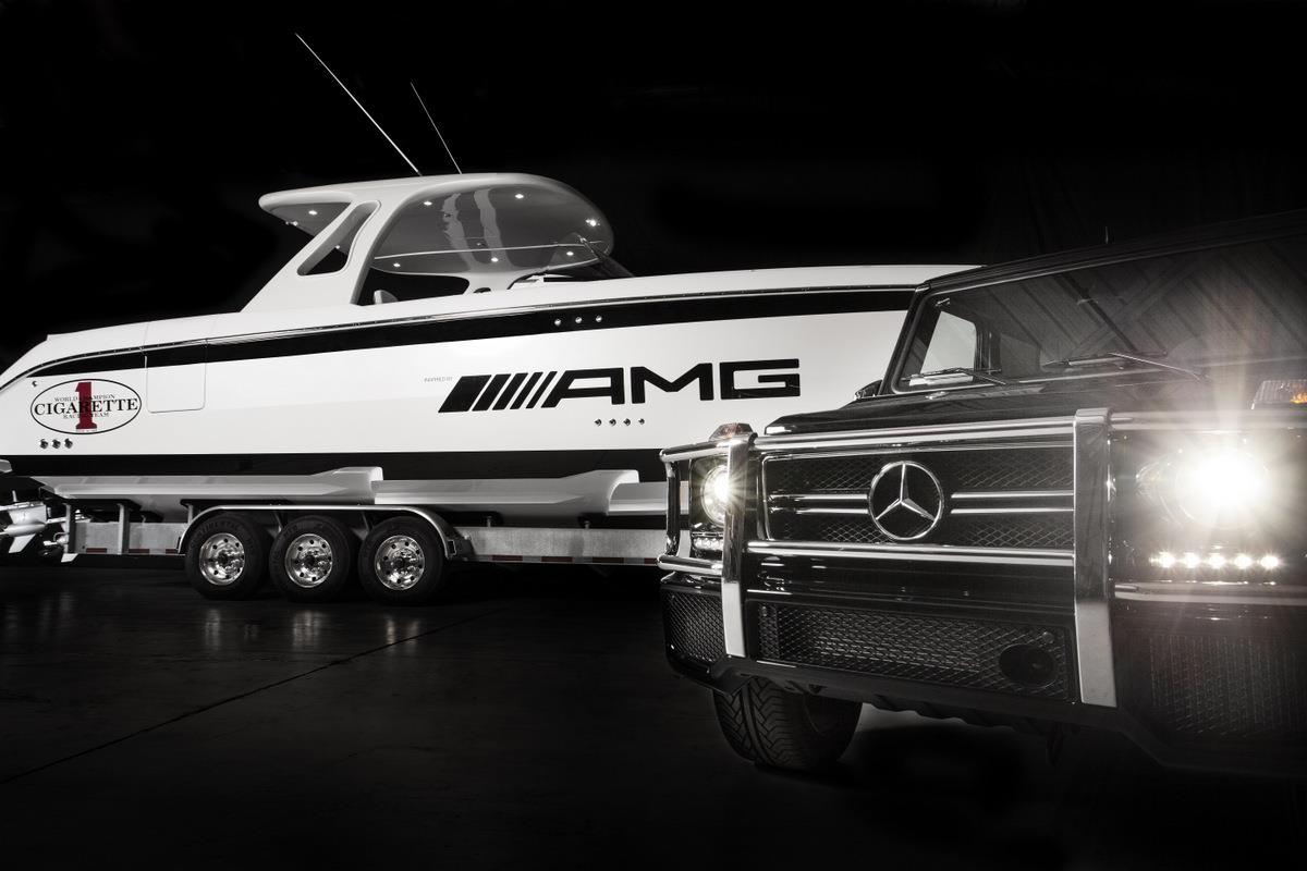 Лодка Cigarette 42 Huntress на основе Mercedes (фото 5)