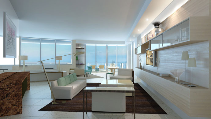 Ультрасовременная башня Porsche Design Tower в Майами (фото 3)