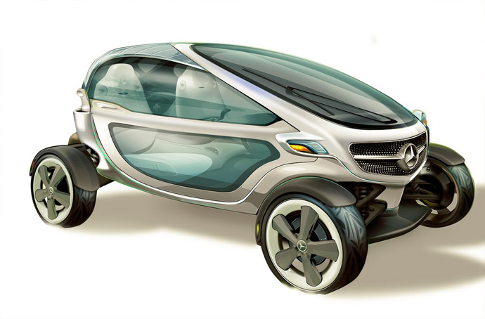 Концепт гольф-карта от Mercedes (фото 1)