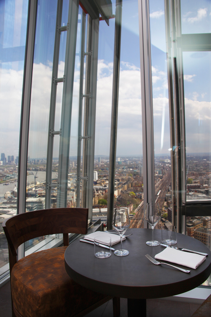 Новый ресторан в Лондоне: OBLIX в высотке The Shard (фото 2)