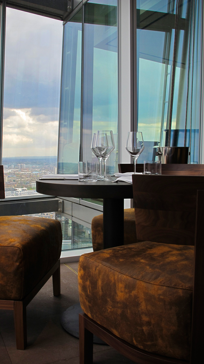 Новый ресторан в Лондоне: OBLIX в высотке The Shard (фото 3)
