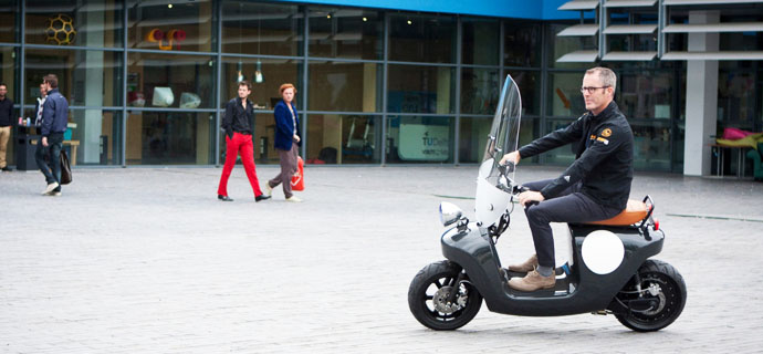 Электрический скутер Be.e можно брать в аренду (фото 4)