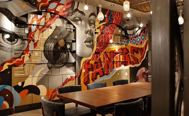 Свободу граффитчикам: ресторан Vandal в Нью-Йорке (фото 4)