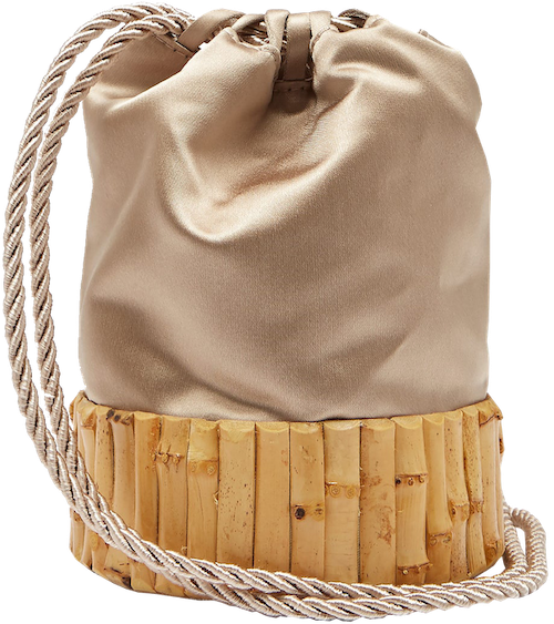 Если всего одна сумка на лето — то атласная! (фото 9)