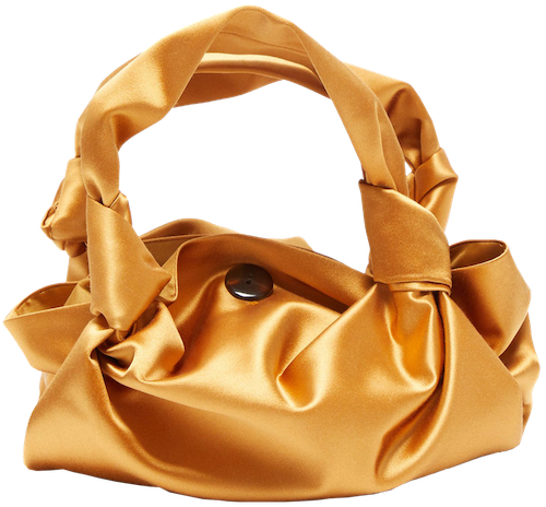 Если всего одна сумка на лето — то атласная! (фото 5)