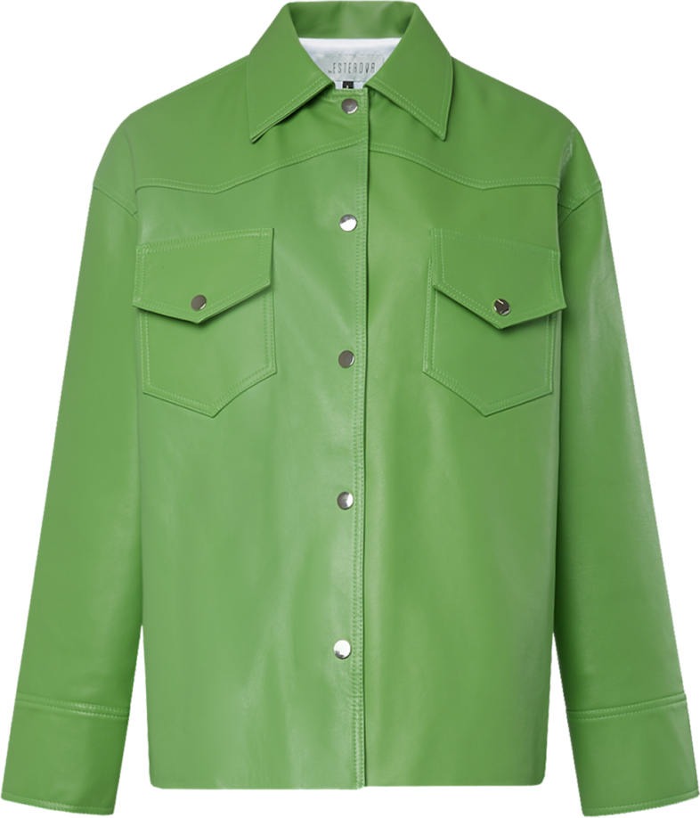 Совет от Юли Катькало: добавьте свежей зелени в весенние образы (фото 16)