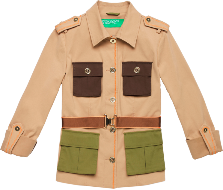 Льняная классика и сафари в большом городе — в летней коллекции Benetton (фото 18)