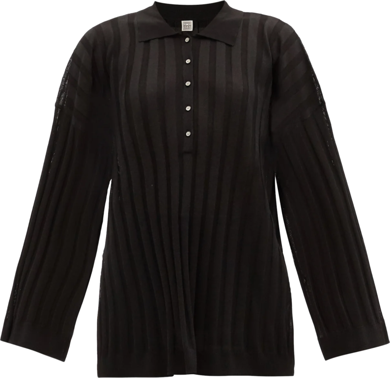 Топ с воротником-поло: какой выбрать и с чем носить (фото 9)