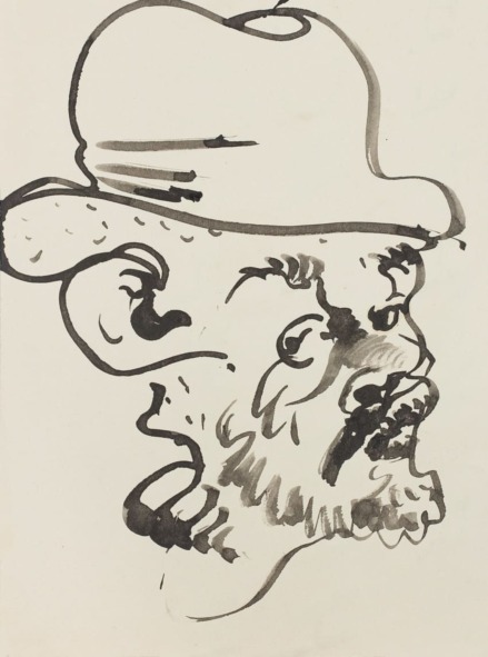 Винсент Ван Гог, Владимир Высоцкий, Лев Троцкий и Даниил Хармс в автопортретах Анатолия Зверева (фото 11)