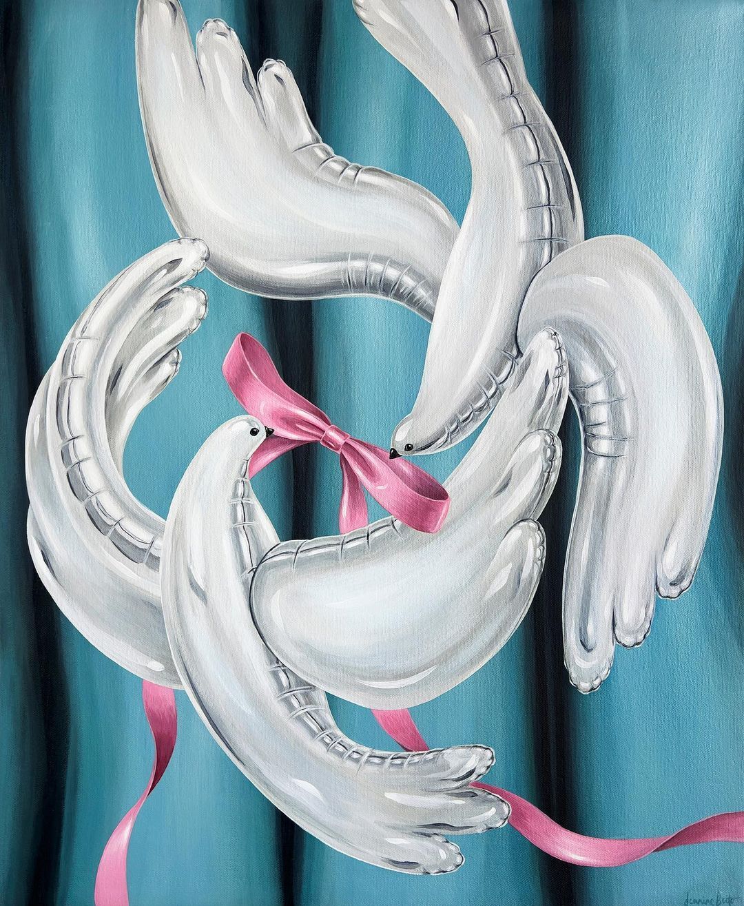 На фэшн-показ как в музей. Искусство в коллекциях осень-зима 2023 (фото 12)