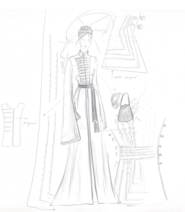 Белый день: из чего состоит свадебная капсула Мадины Саральп для Front (фото 3)