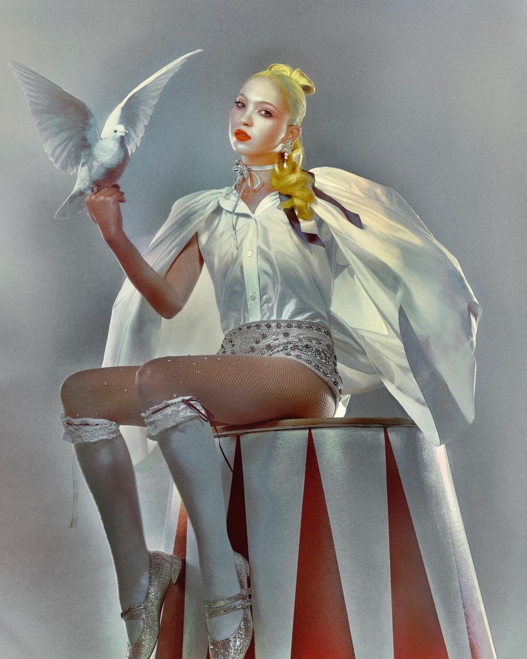 Исамайя Френч: что нужно знать о трендсеттере бьюти-индустрии и экспериментальной визажистке (фото 11)