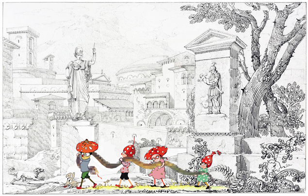 Лесовички, мухоморы и гравюры Тома де Томона: какой получилась коллекция OLA OLA осень-зима 2025 (фото 5)