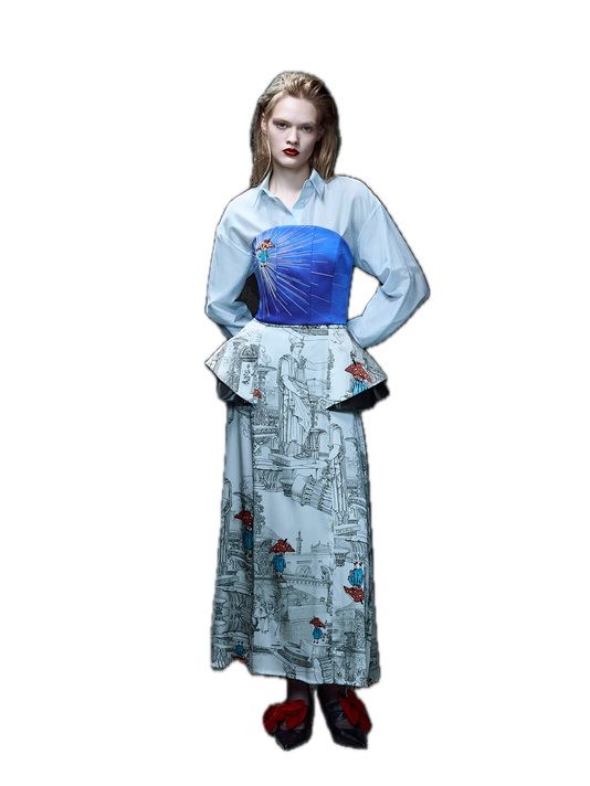 Лесовички, мухоморы и гравюры Тома де Томона: какой получилась коллекция OLA OLA осень-зима 2025 (фото 12)