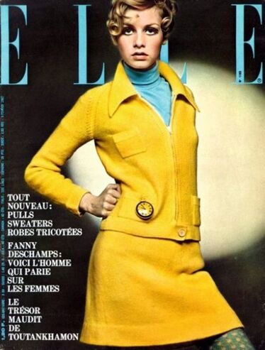 Vogue, Elle, Harper's Bazaar. Лучшие обложки с модной иконой 60-х Твигги (фото 11)