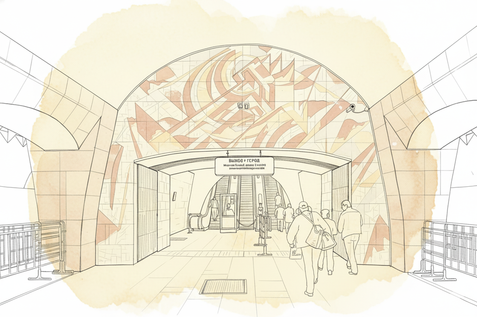 От «Сокольников» до «Новаторской»: как изменился облик московского метро за 90 лет (фото 72)