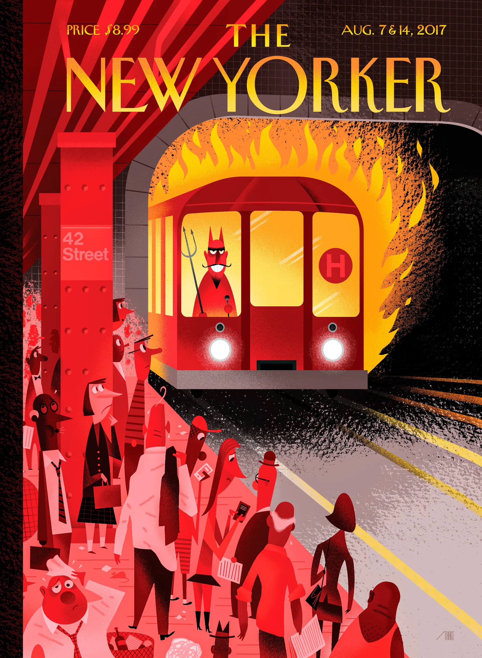 Журналу The New Yorker — 101! Вспоминаем 101 самую яркую обложку (фото 93)