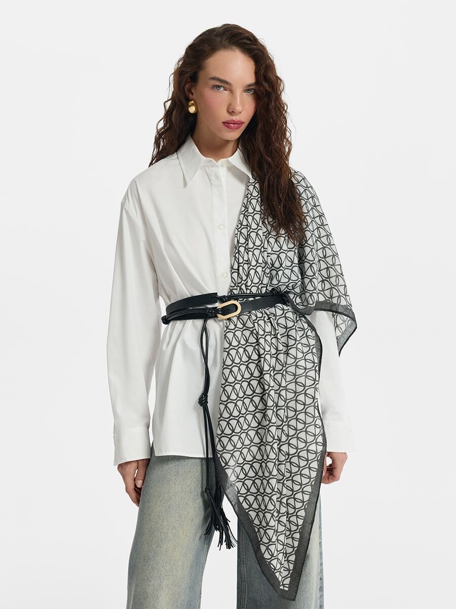 Стайл-прием сезона: платок вместо всего, как на показе Céline (фото 38)