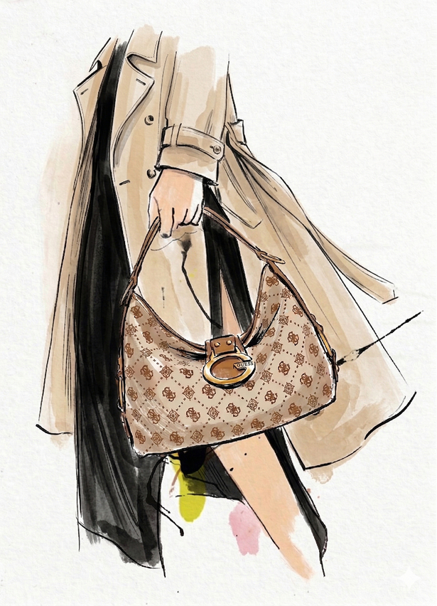 Для работающих мам и заядлых модников: что редакция BURO. носит в сумке Guess Camden (фото 1)