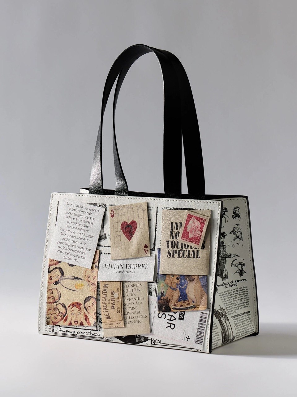 Новое имя. Vivian Dupreé — клатчи, шоперы и картхолдеры, которые можно «прочитать» (фото 9)