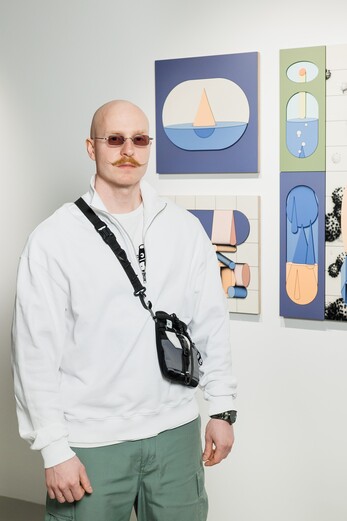 Флюидные формы против геометрии: что смотреть на выставке Димы Retro в галерее Ruarts. Выбор BURO. (фото 1)