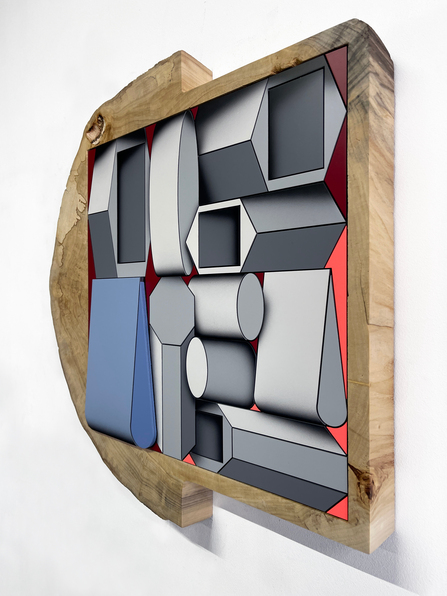 Флюидные формы против геометрии: что смотреть на выставке Димы Retro в галерее Ruarts. Выбор BURO. (фото 15)