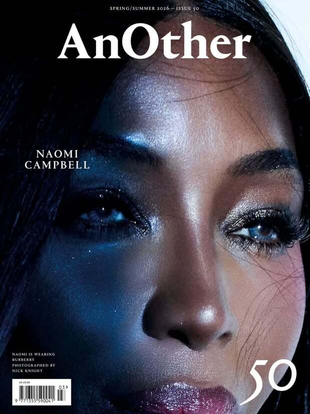 Наоми Кэмпбелл — 56! Выбрали 10 ее лучших обложек — от Vogue до AnOther Magazine (фото 30)
