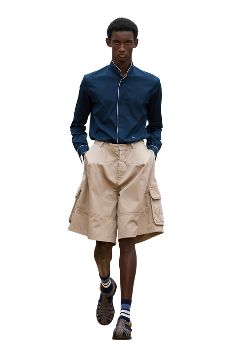 Как у Джорджо Армани, Беллы Хадид и на шоу Dior.  Бермуды и шорты, которые будем носить летом 2026 (фото 7)