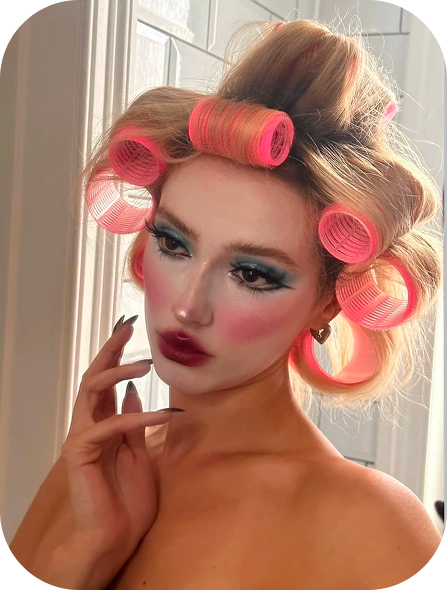С морскими жемчужинами и красными линзами: 15+ идей макияжа на Хеллоуин (фото 35)