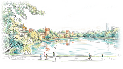 «BURO. Места силы»: Москва глазами Ниссо Яхшимурадовой (фото 18)
